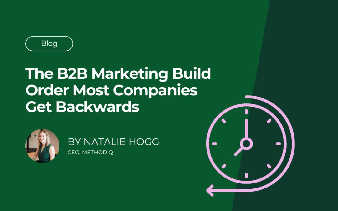 B2B marketing not working
